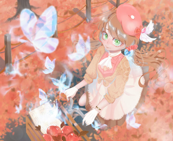 Autumn ride ( Illust )